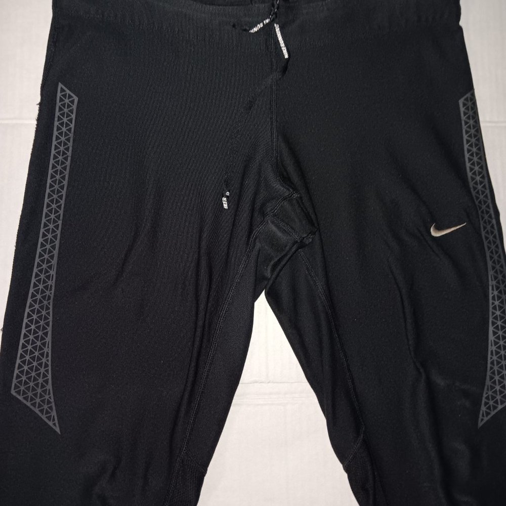 NIKE RUNNING DRI FIT WOMEN'S MIXED 2PC ACTIVEWEAR LEGGINGS & CAPRIS - Picture 7 of 16